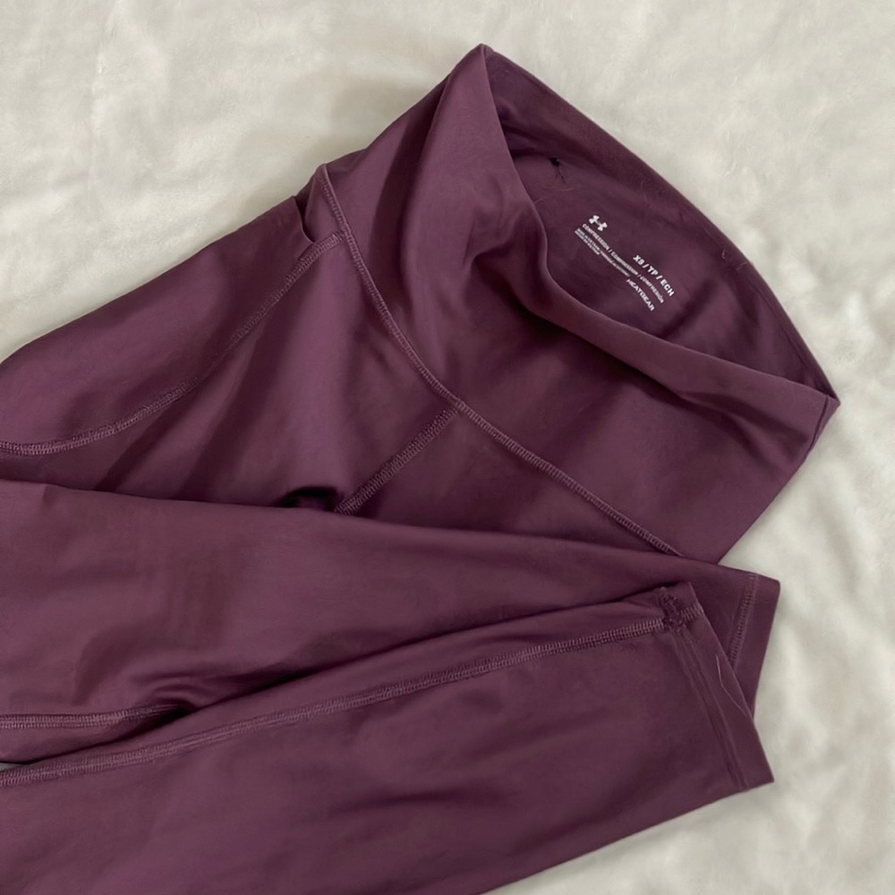 Under armor purple leggings XS